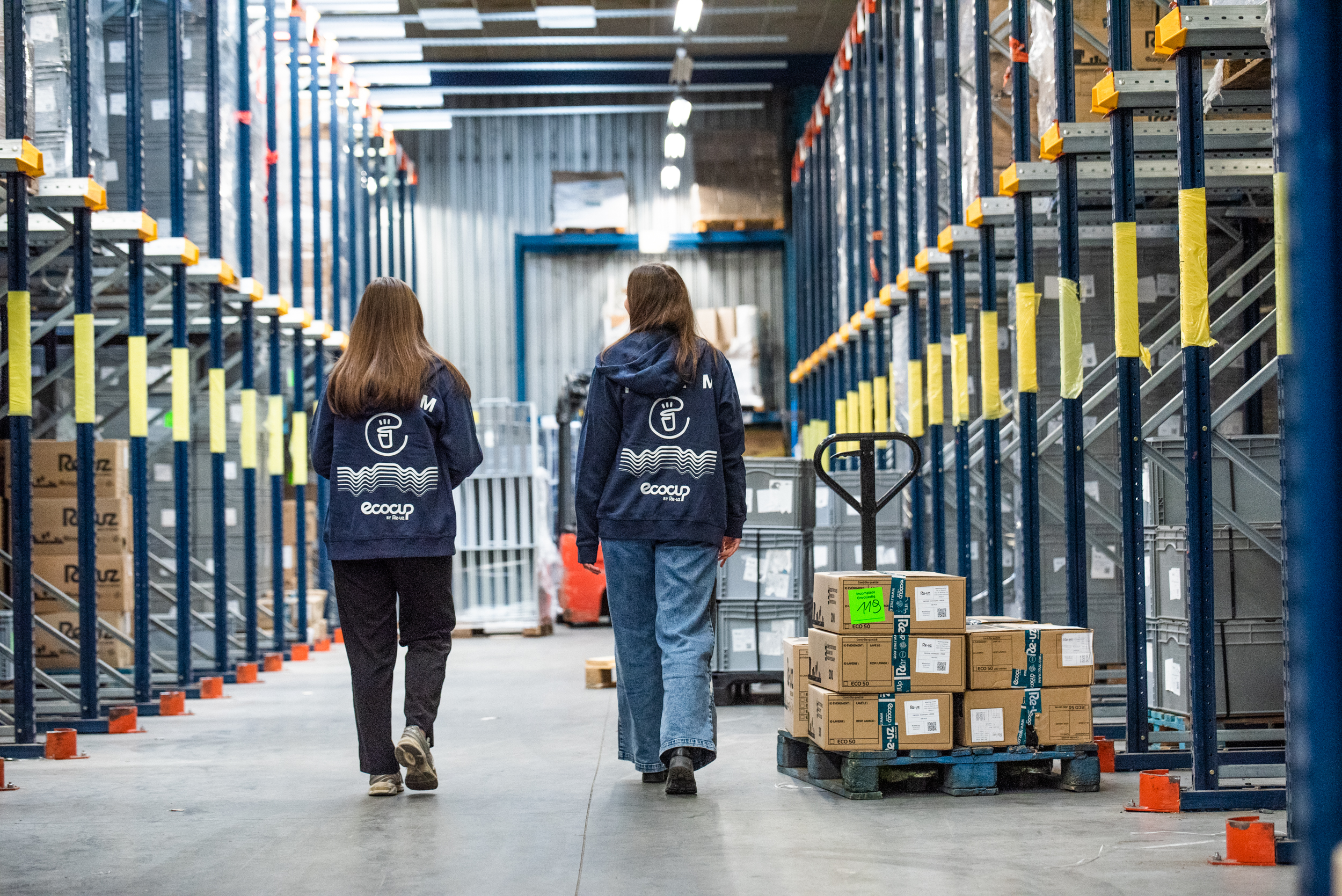 Stockage contenants Ecocup